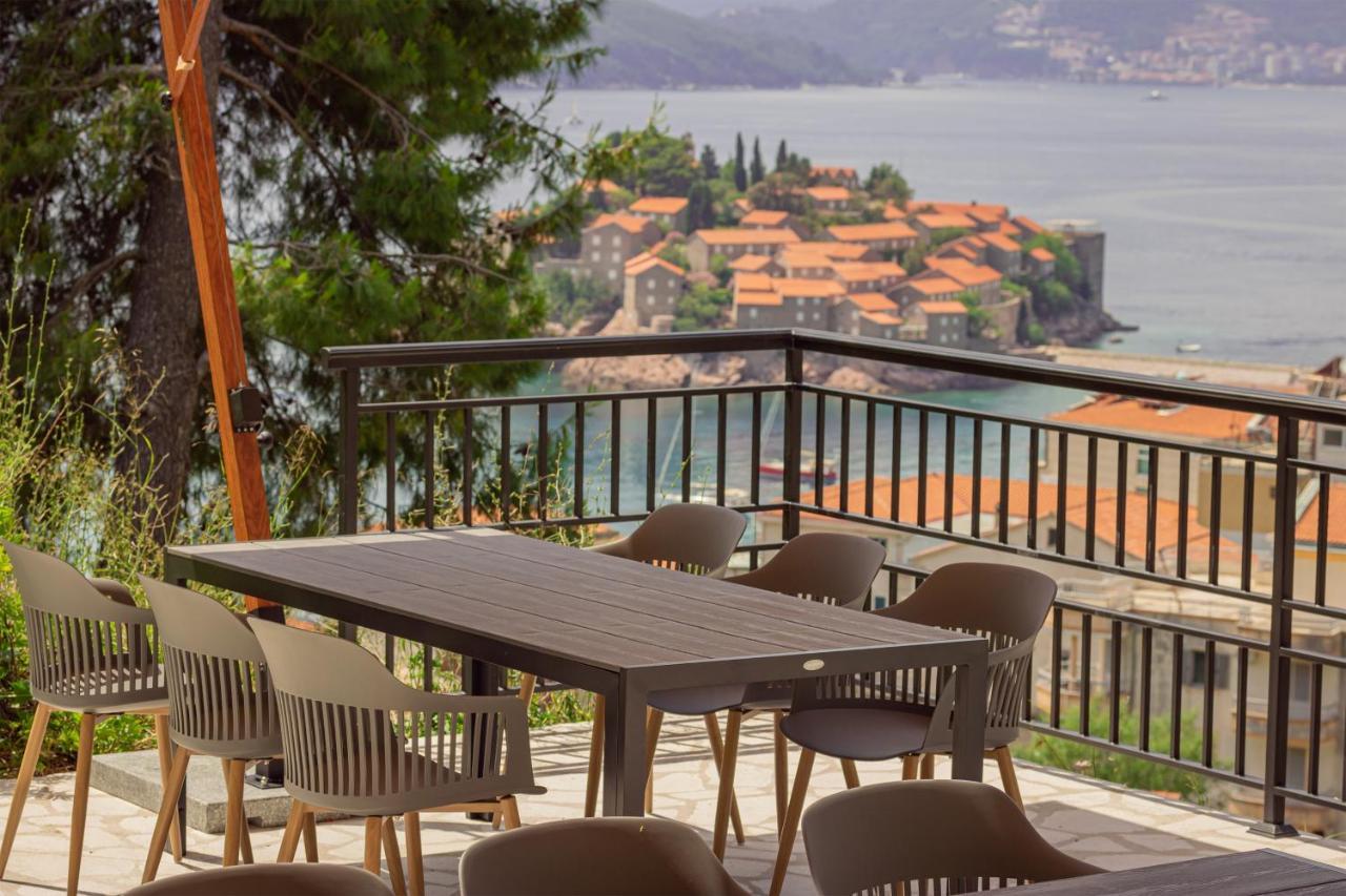 Vertmont Apartments Sveti Stefan Eksteriør bilde